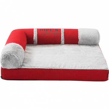 Sofá-cama macio para grande cão